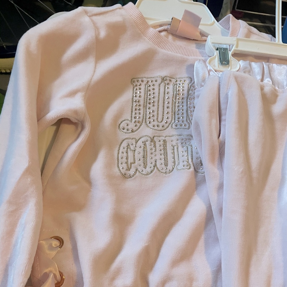 juicy couture matching sweat outfit size 5